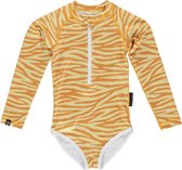 Beach & Bandits - UV-zwempak voor meisjes - Golden Tiger - Oranje - maat 140-146cm