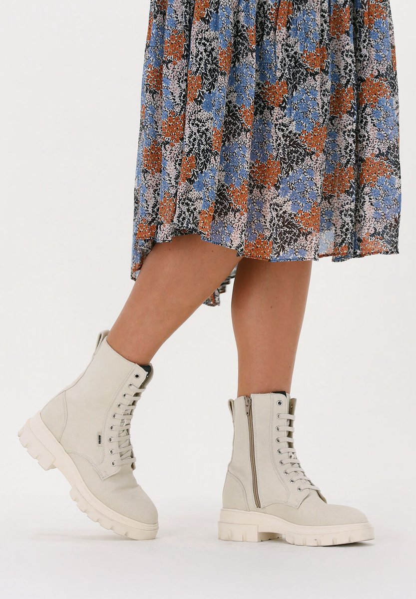 Maruti - Chelseaboots voor dames - Beige - Nelson.nl
