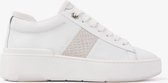 VIA VAI Jessy Stripe Sneakers - Leer - Wit - Maat 41