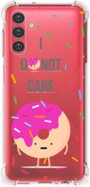 GSM Hoesje Geschikt voor Samsung Galaxy A13 5G | Geschikt voor Samsung Galaxy A04s Shockproof Case met transparante rand Donut