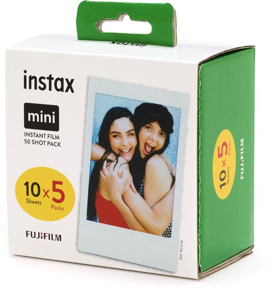 Fujifilm Film Instax Mini Pack 1x 10 Poses - Pellicule - Achat & prix