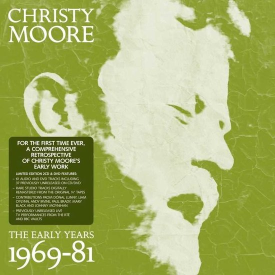 Christy Moore - The Early Years 1969-81 (2 CD | DVD) (Limited Edition) (Remastered)
