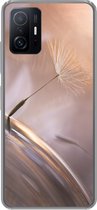 Geschikt voor Xiaomi 11T Pro hoesje - Paardenbloem zaden - Abstract - Lucht - Siliconen Telefoonhoesje