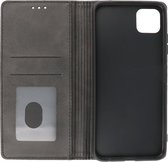 Magnetisch Folio Book Case - Hoesje Hoesje Geschikt voor Samsung Galaxy A22 5G Zwart