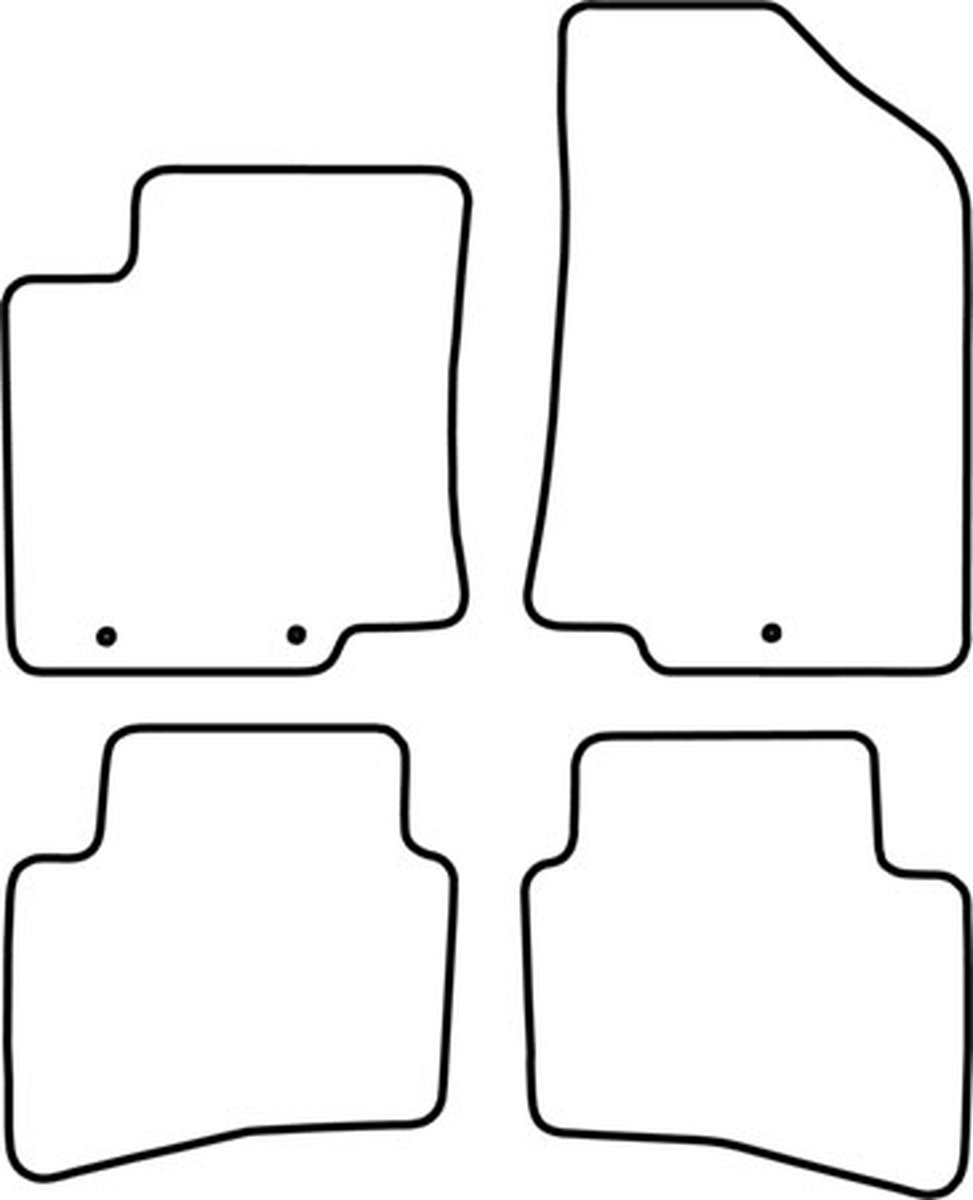 Mattenset Kia Rio - 2011 - 2015