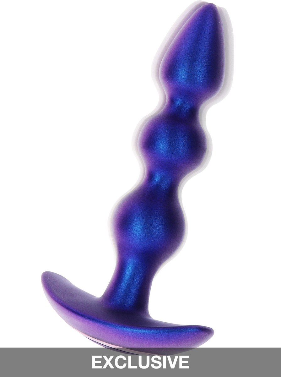 Goedkoopste TOYJOY - The Bold Beaded Vibr Anal Plug - Anal Toys Blauw