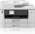 Witte Brother printer met twee papierlades, genummerd 1 en 2.