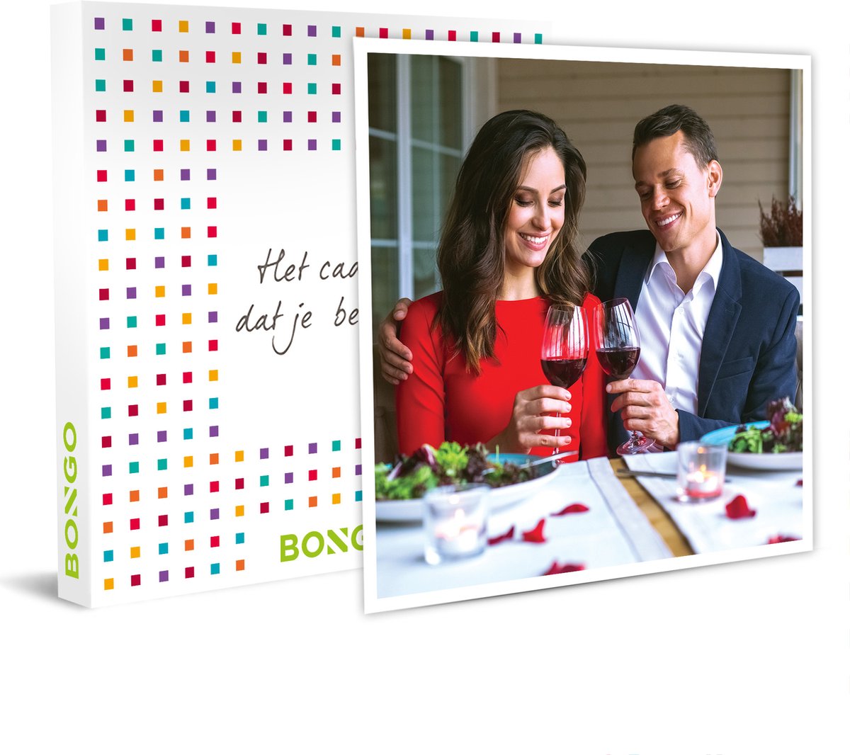 Bongo Bon - GEZELLIG TAFELEN VOOR 2 PERSONEN - Cadeaukaart cadeau voor man of vrouw