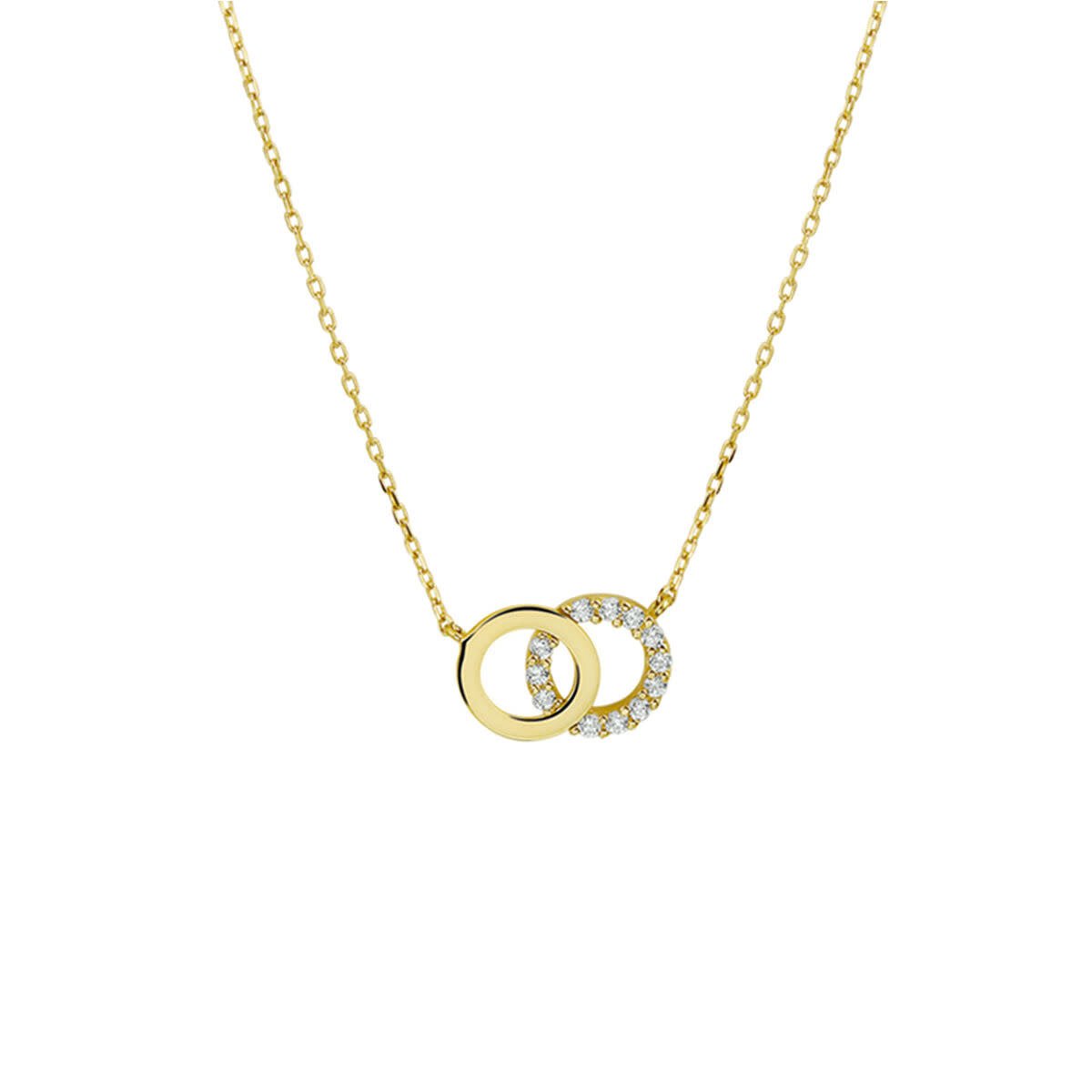 Collier zirkonia 40 - 42 - 44 cm