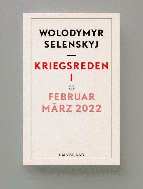 Kriegsreden I, Februar – März 2022 - cover