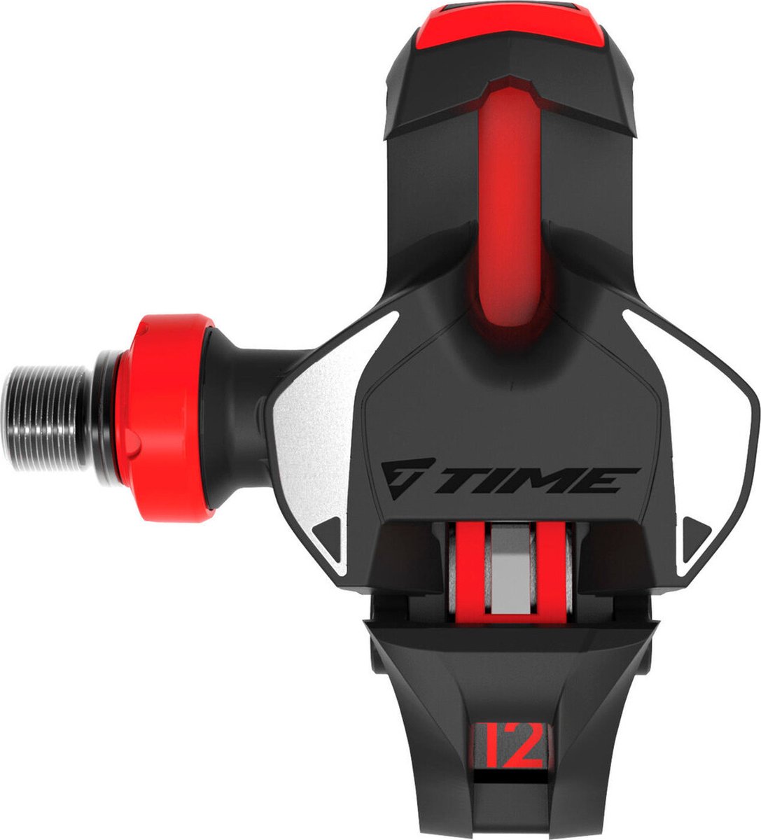 Time XPro 12 Racefiets Pedalen incl. ICLIC Schoenplaten, zwart/rood