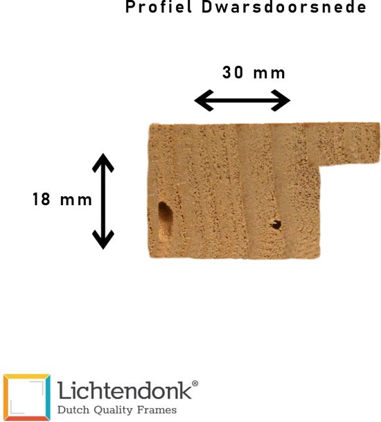 Cadre photo - Cadre photo en bois vieilli Grijs - avec de vrais trous de vers à bois - Format photo 15x15 - ACRYLIQUE antireflet - Art.no. 1009968415153