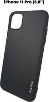 Puloka Black iPhone 11 Pro case, Free 2 iPhone 11 Pro Screen Protector, iphone 11 Pro bumper case, iphone 11 Pro bumper case, iphone 11 Pro Back cover case
