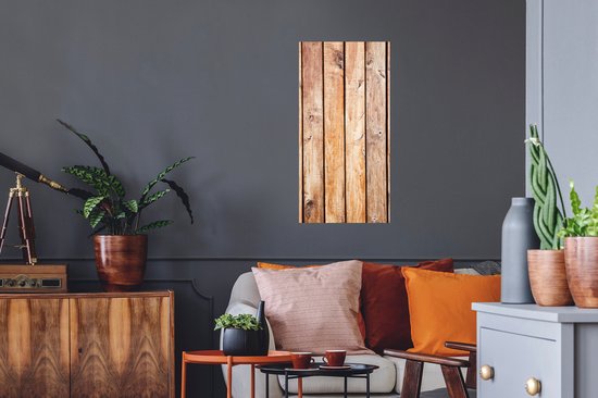 Stickers Stickers muraux - Planche - Vintage - Bois - Nature - 40x80 cm - Feuille adhésive