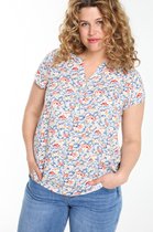 Paprika Hemd in EcoVero-viscose met bloemenprint Hemd in EcoVero-viscose met bloemenprint