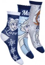 Frozen sokken - Disney - Elsa - Anna - 3 paar - maat 31/34