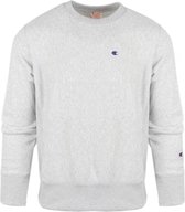 Champion - Crewneck Sweater Lichtgrijs - Maat L - Regular-fit
