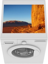 Wasmachine beschermer mat - Wadi Rum - Rots - Licht - Breedte 55 cm x hoogte 45 cm