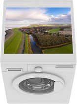 Wasmachine beschermer mat - Nederlands landschap - Breedte 55 cm x hoogte 45 cm