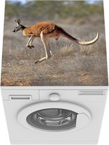 Wasmachine beschermer mat - Kangoeroe - Natuur - Dieren - Breedte 60 cm x hoogte 60 cm