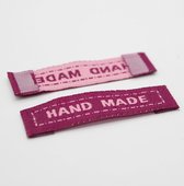 LEDUC "HAND MADE" geweven labels 50st  10 x 45 mm