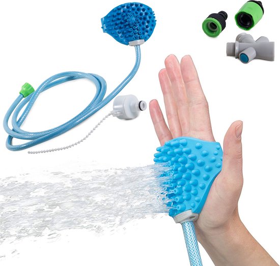 Shampooborstel - Schuimborstel - Voor het wassen van honden Zeep - Met