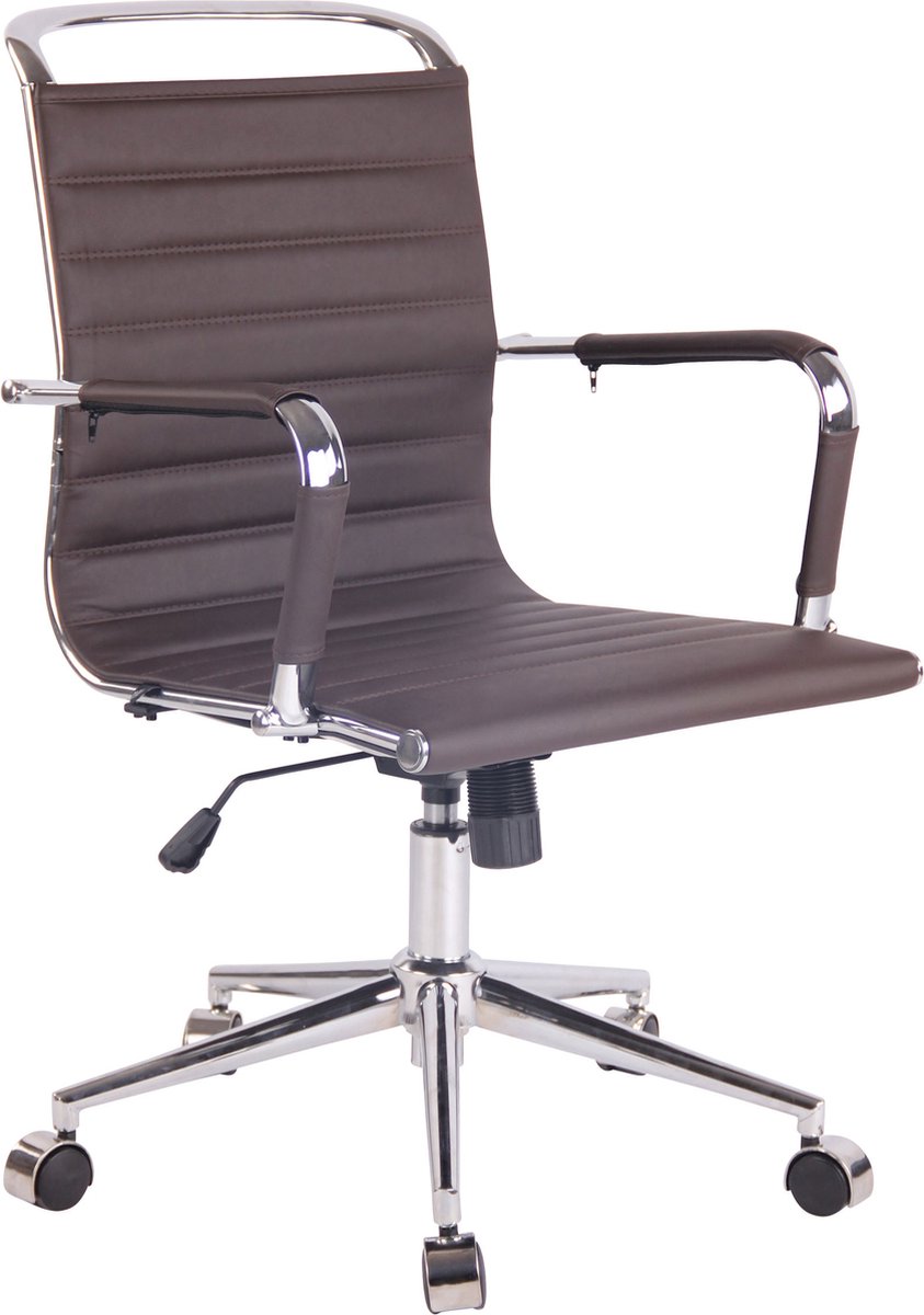 CLP Barton Bureaustoel Ergonomisch Kunstleer Zwart - afbeelding 3