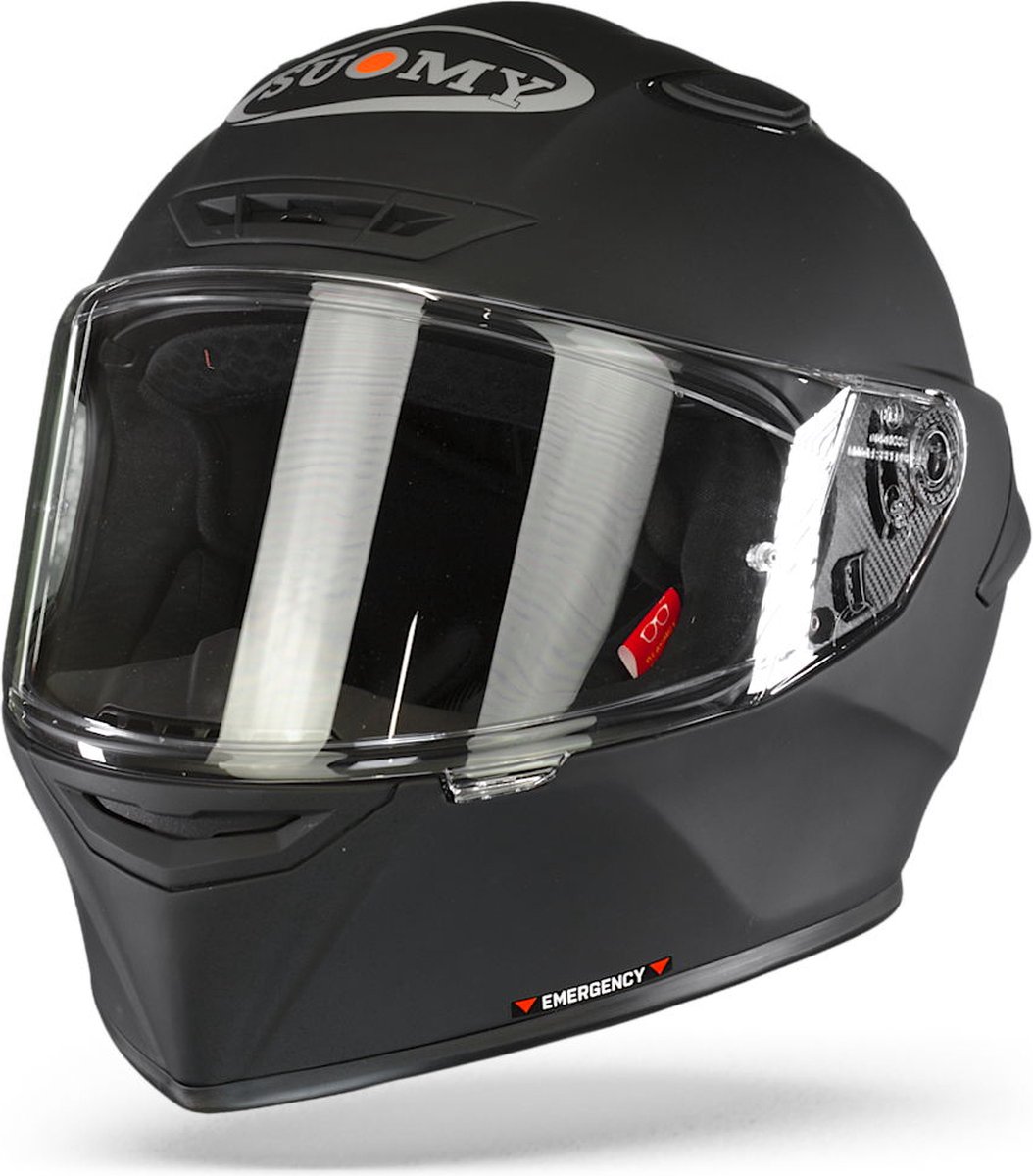 Suomy Track 1 Zwart Integraalhelm L