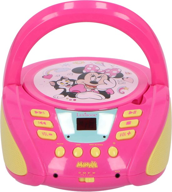 Minnie Mouse CD-speler met Bluetooth