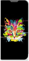 Smartphone Hoesje Nokia G11 | G21 Wallet Case Leuke Verjaardagscadeaus Cat Color
