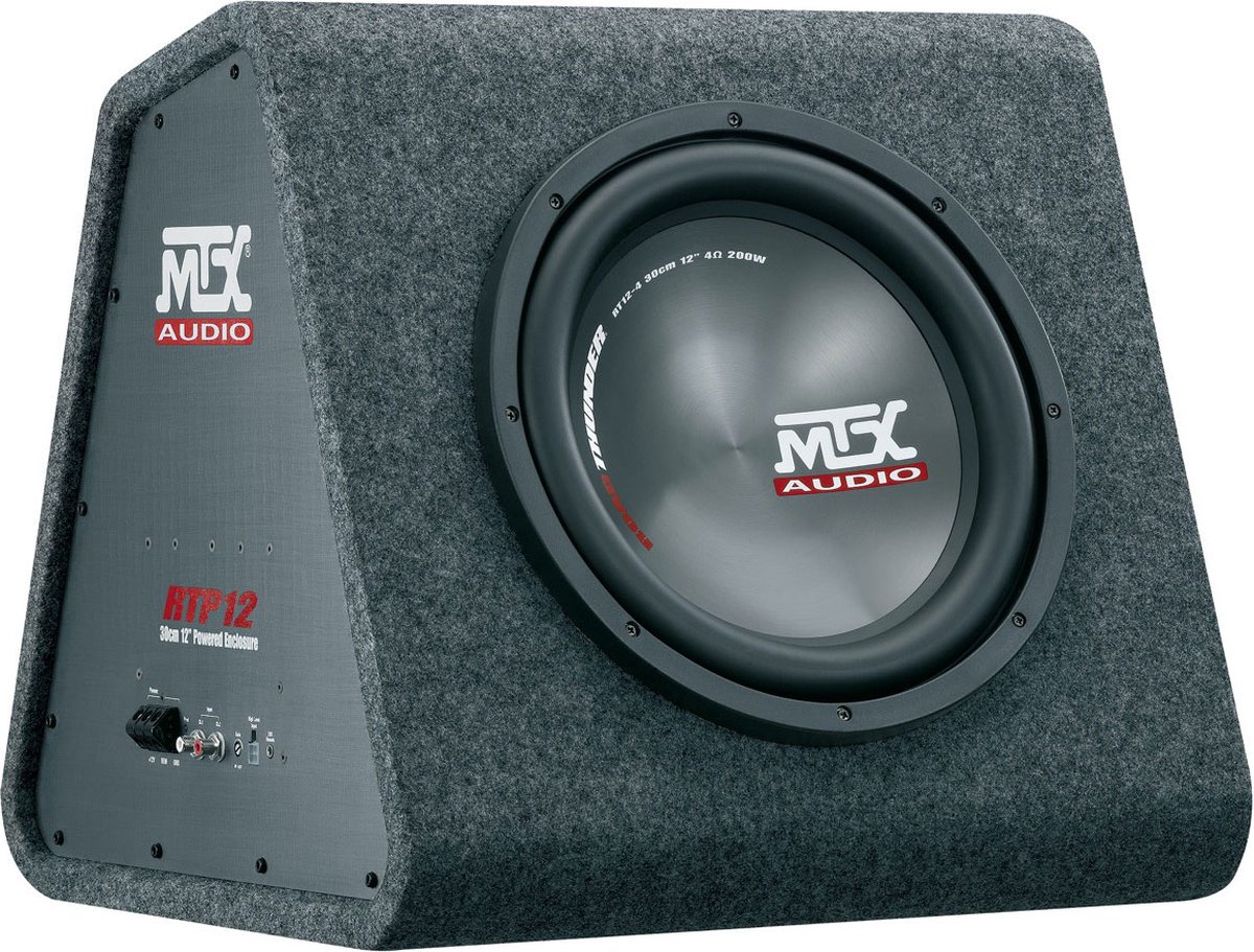 MTX Audio RTP12 Roadthunder 12inch auto subwoofer met versterker