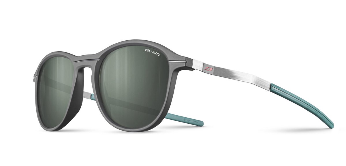 Julbo - UV Zonnebril voor heren - Gepolariseerd 3 - Zwart, groen & rood - maat L