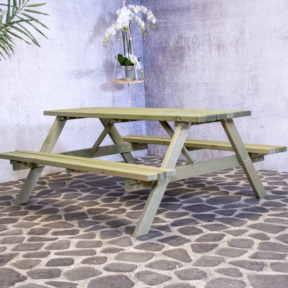 AnLi-Style Outdoor- Picknicktafel Remia