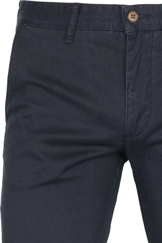 Convient - Chino Sartre Bleu Foncé - Coupe Slim - Chino Homme taille 94