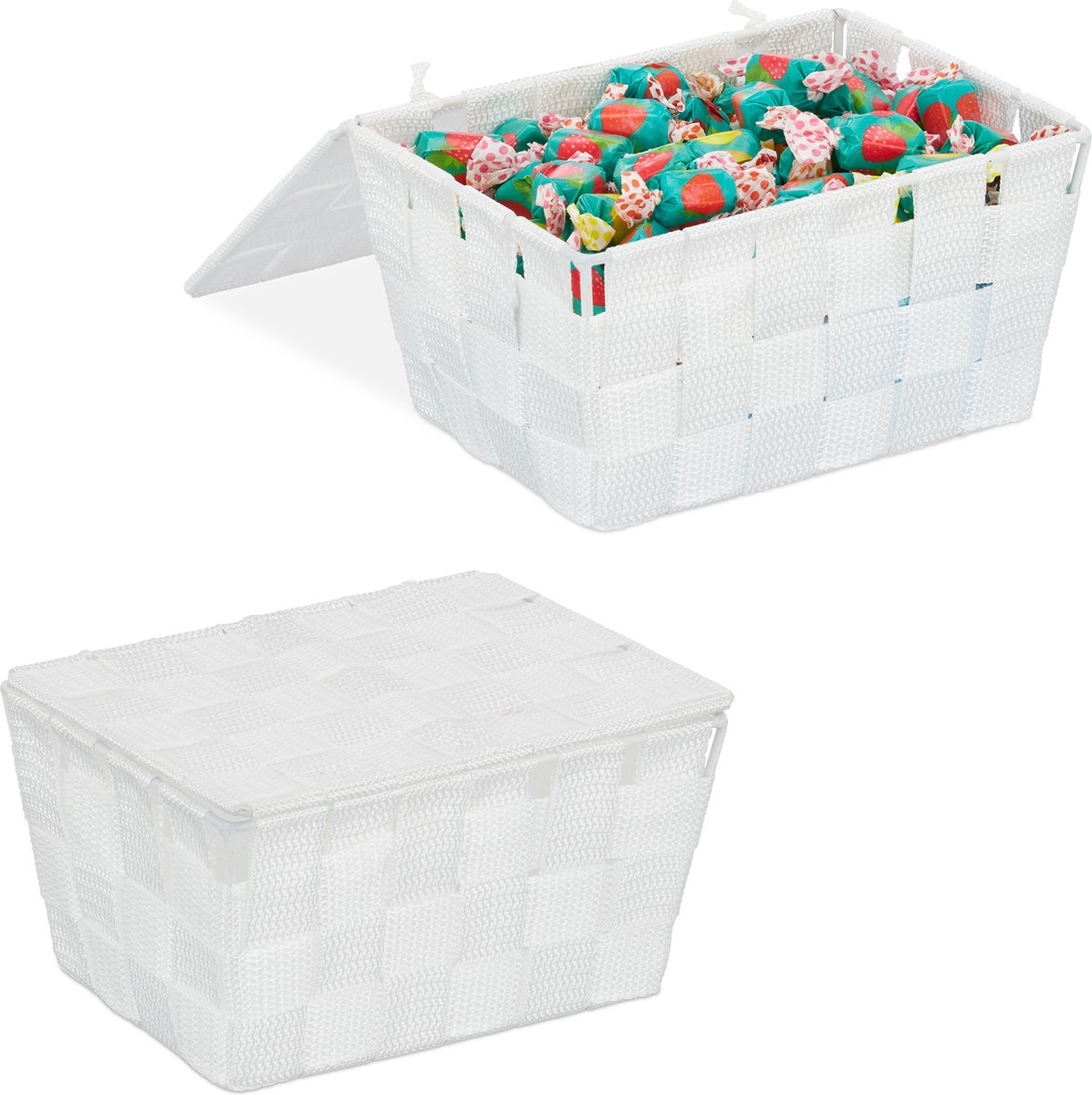 60 Stuks Mestmanden Met Deksel – Kunststof, 4x3x3 Cm, Voor Potplanten En Bonsai, Ideaal Voor Gecontroleerd Bemesten