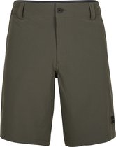 O'Neill Shorts Men HYBRID CHINO SHORTS Military Green Sportzwembroek 33 - Military Green 50% Polyester, 42% Recycled Polyester (Repreve), 8% Elastane