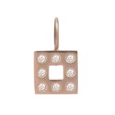 iXXXi-Jewelry-Design Square-Rosé goud-dames-Bedel-One size