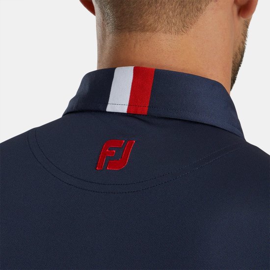 Polo de Golf pour homme Footjoy Double Chest Band Pique M bol