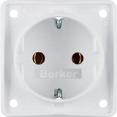 Hager Berker Integro Wandstopcontact (WCD schakelmateriaal) - 947782502 - E2FJN