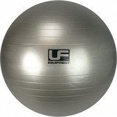 fitnessbal 75 cm PVC zilver