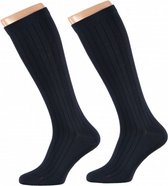 compressiesokken medisch nylon navy maat 39/42