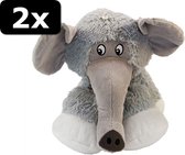 2x KONG STRETCHEZZ LEGZ OLIFANT S 18CM