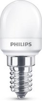 PHILIPS Special LED Koelkastlamp MULTIPACK 2x T25 - 1.7W E14 Warm Wit 2700K | Vervangt 15W