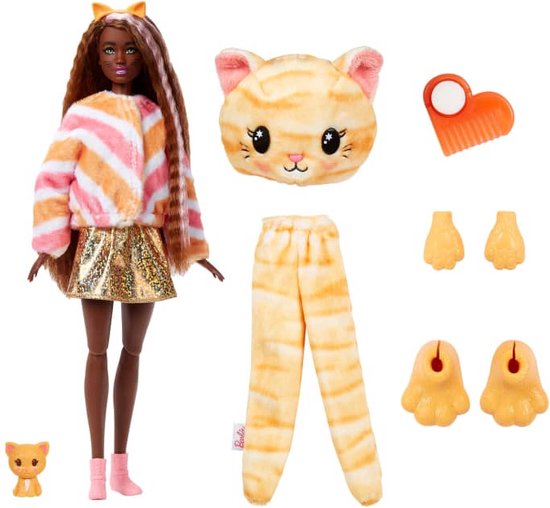 Barbie Cutie Reveal Doll 2 - Katje - Pop — afbeelding 3