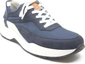 GIJS 2070 804 9559, Blauwe sneaker wijdte G