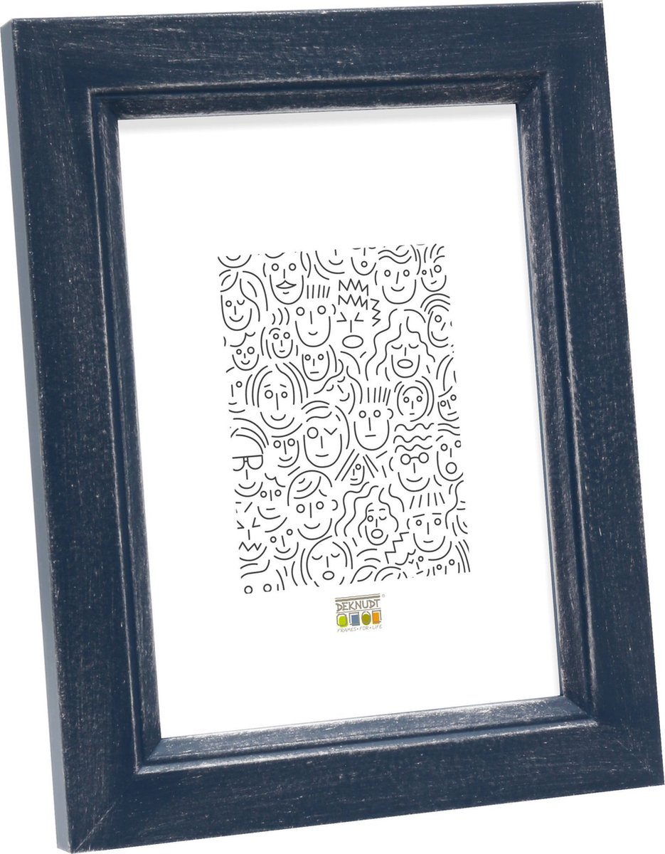 Deknudt Frames fotolijst S42LX6 AR - blauw - voor foto 15x20 cm