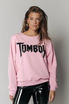 Colourful Rebel Tomboy Rhinestones Dropped Sh.Sweat - XS