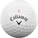 Callaway Chrome Soft golfbal, wit, met nummer 1.