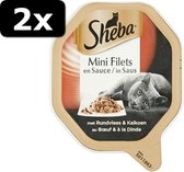 2x SHEBA ALU RUND/KALKOEN SAUS 22X85GR