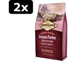 2x CARNILOVE SALM/TURK KITTENS 2KG